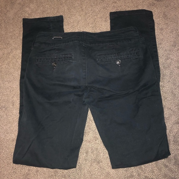 American Eagle black khaki pants - Picture 2 of 3